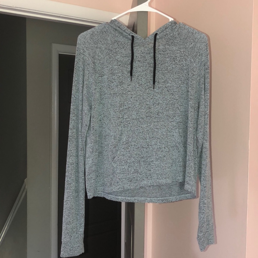 Kinda cropped hoodie